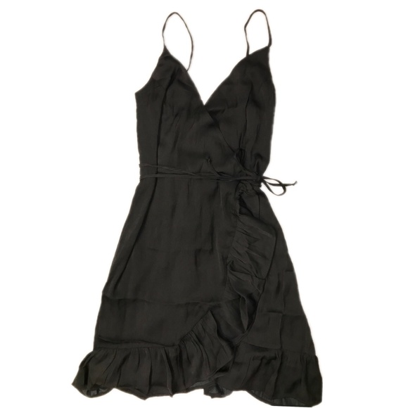 all my love shine wrap dress